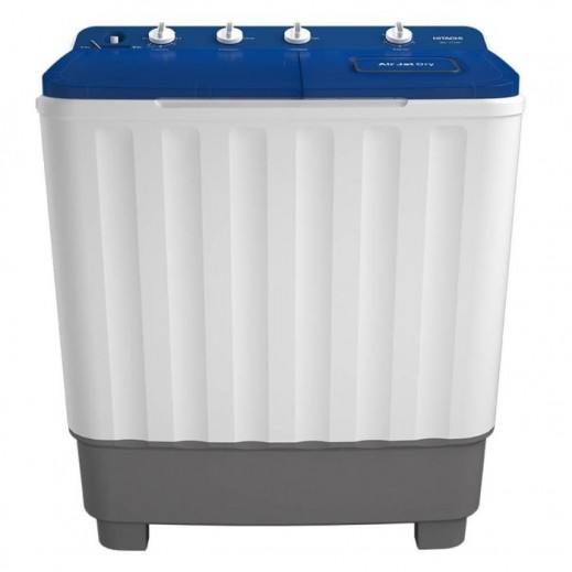 Hitachi Twin Tub Washer 8KG – White - delivered by Xcite within 3 working days