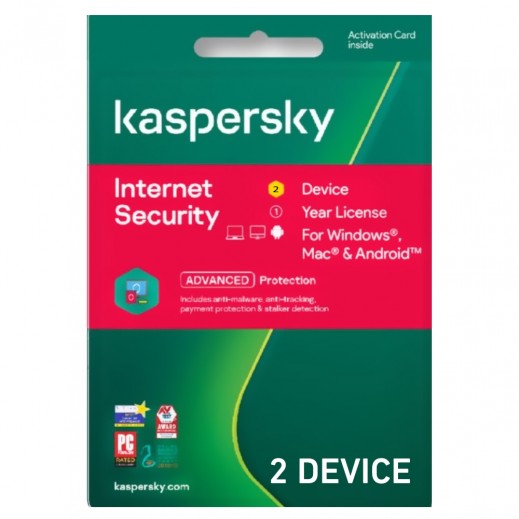 Kaspersky Anti-Virus 2 Devices MENA - Delivered by Whatsapp & Email