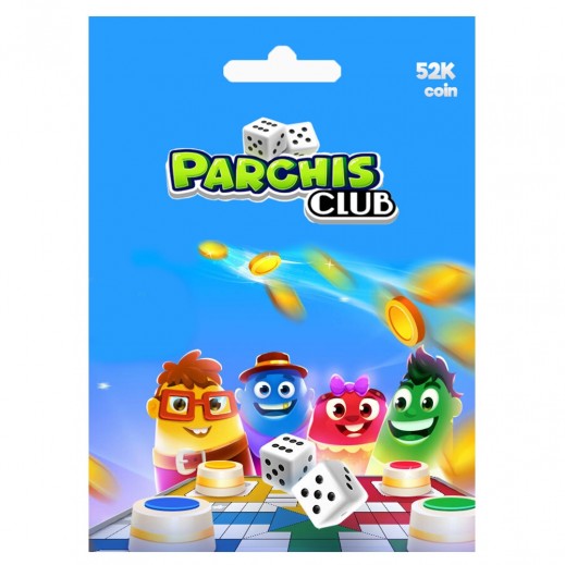 Parchis Club 52K Coin Global - Delivered by Whatsapp & Email
