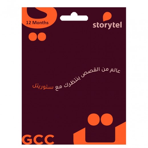 Storytel 12 Months Subscription GCC - Delivered by Whatsapp & Email