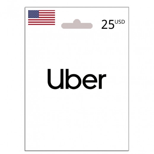 Uber $25 US - Delivered by Whatsapp & Email