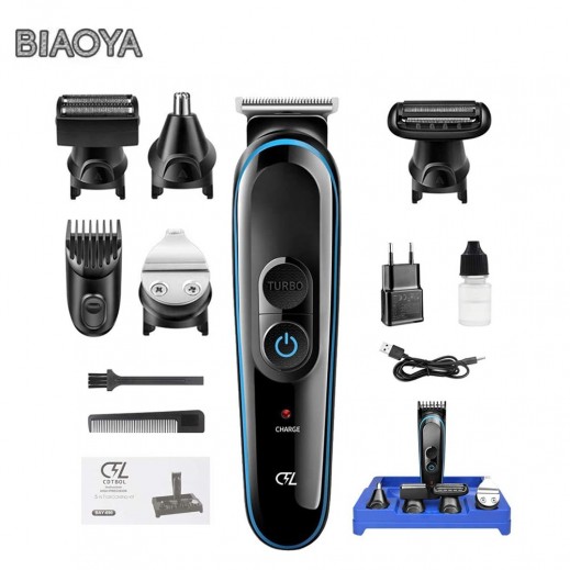 Biaoya Rechargeable 5 In 1 Grooming Kit