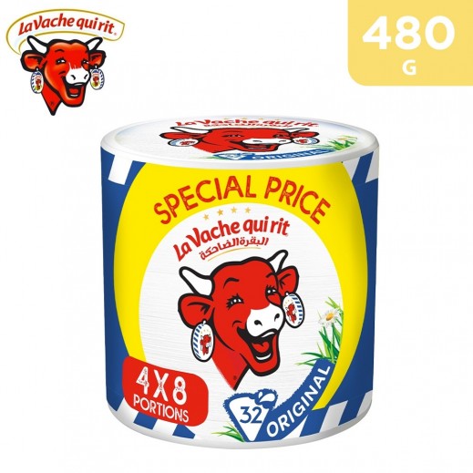 La Vache Quirit 32 Portion Original Cheese 480 g - delivered by Taw9eel Fast