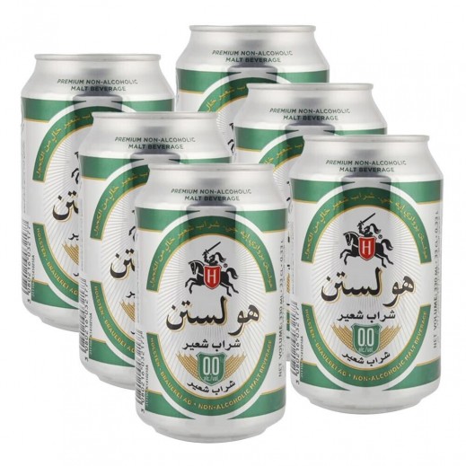 Holsten 0.0% Alcohol Malt Beverage Can 6 x 330 ml - delivered by Taw9eel Fast