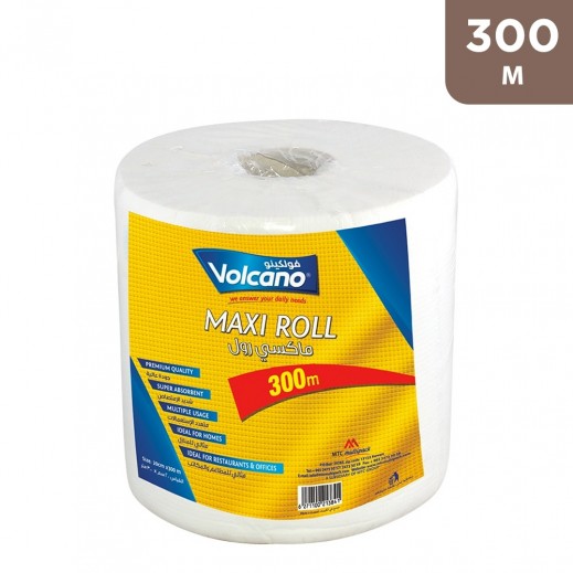 Volcano Maxi Tissue Roll 300 m - delivered by Taw9eel Fast