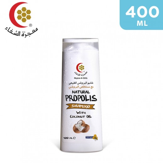 Mujeza Al Shifa Natural Propolis Shampoo With Coconut Oil - 400 ML