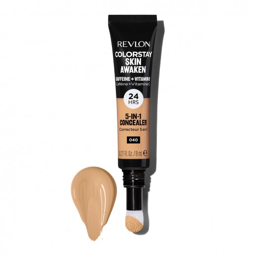 Revlon ColorStay Skin Awaken 5-in-1 Concealer – Hellt Auf, Kaschiert & Hydratisiert, Mit Koffein & Vitamin C