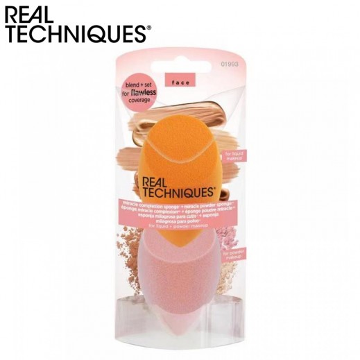 Real Techniques Miracle Complexion Sponge & Miracle Powder Sponge Set
