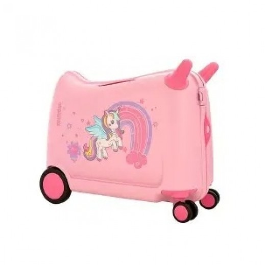 American Tourister Skiddle Spinner Suitcase 39.5 cm Light Pink Unicorn
