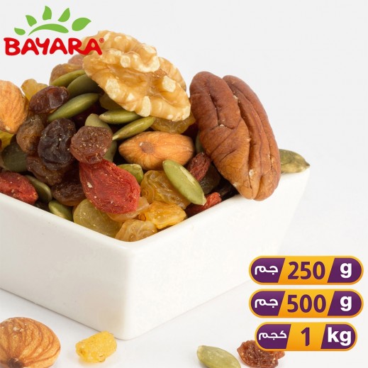 Bayara Unsalted Energy Mix Nuts - delivered by Taw9eel Fast