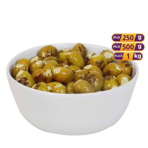 Al Kaser Foods Grilled Olives Stuffed With Feta Cheese