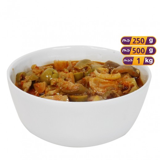 Muckdus Slices With Olive Slices  - delivered by Taw9eel Fast