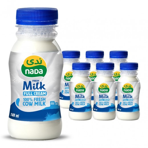 Nada Full Cream Fresh Milk 6 x 180 ml