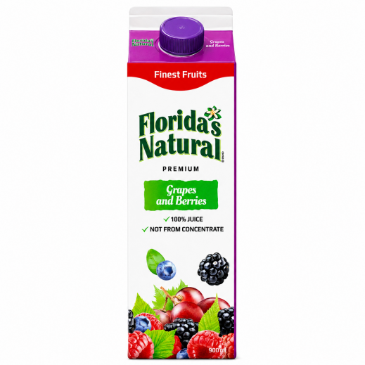 Florida's Natural Premium Grapes and Berries Juice 900ml
