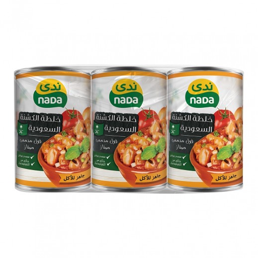 Nada Saudi Koshna Recipe Fava Beans Can 3 x 400 g