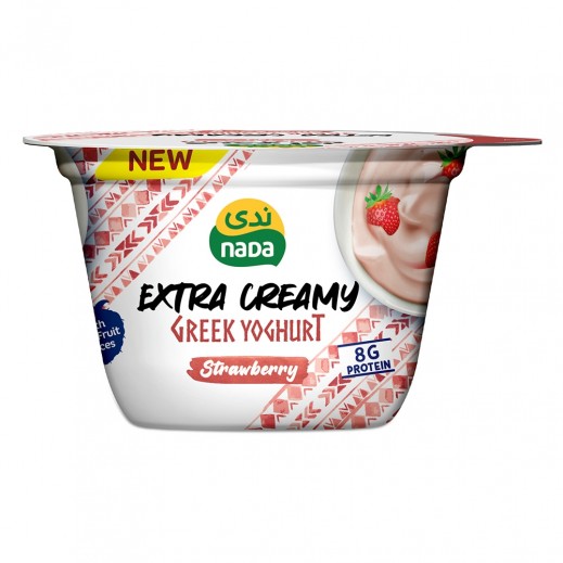 Nada Extra Creamy Strawberry Greek Yoghurt 160 g