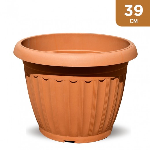 Flower Pot 39cm - delivered by Al Naki Company After 5 working days 