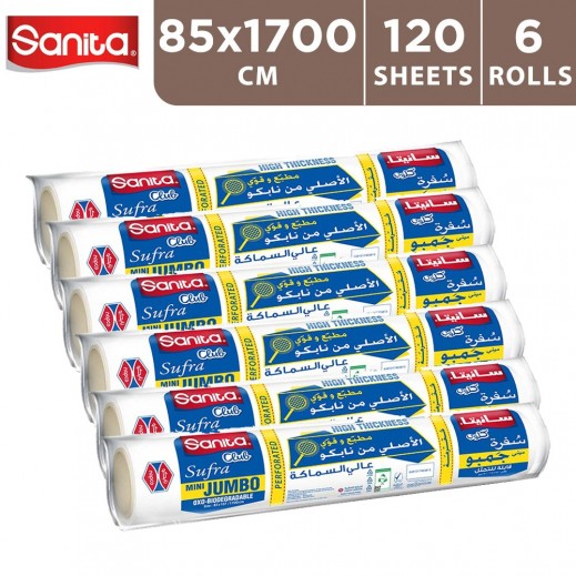 Sanita Club Biodegradable Table Cover Mini Jumbo - 6 Packs