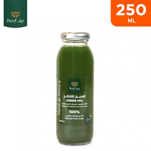Reef Organic 100% Natural Green Mix Juice 250 ml - delivered by Taw9eel Fast
