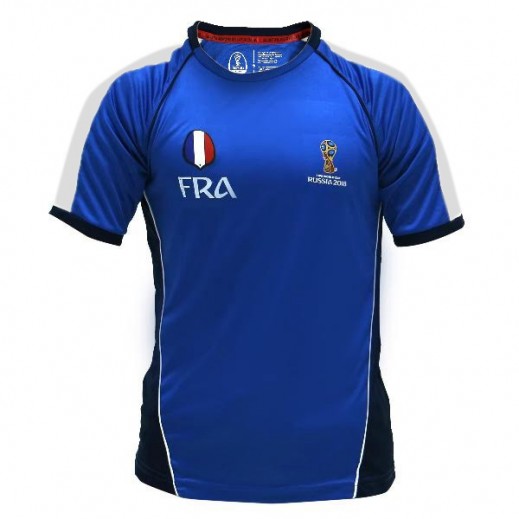 Fifa World Cup Russia 2018 Men France T-shirt Small-XXLarge
