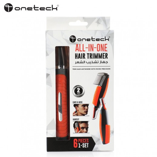 Buy Onetech All In 1 Hair Trimmer 6 Pieces | توصيل Buy Onetech All In 1 Hair Trimmer 6 Pieces | توصيل