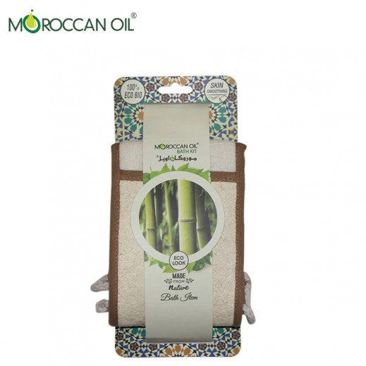 Moroccan Oil Loofah Back Strap Big