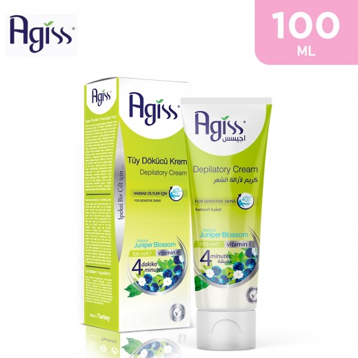 Buy Agiss Juniper Blossom Sensitive Skin Depilatory Cream 100 ml
