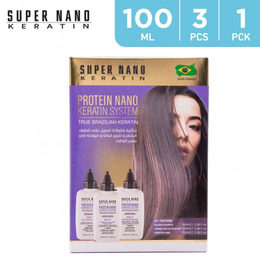 Super Nano Protein Nano Keratin System 3 x 100 ml