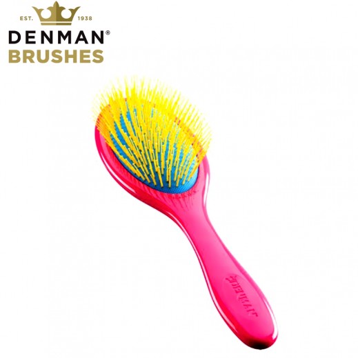 Denman Tangle Tamer Hair Brush D93 Gentle Pink