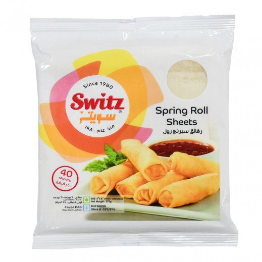 Switz Spring Rolls 40 Sheets 275 g - delivered by Taw9eel Fast