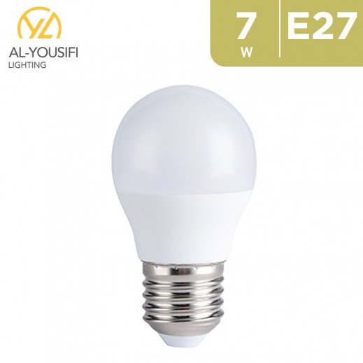 Al Yousifi Lights - LED Bulb G45 7W E27 3000K - delivered by Taw9eel Fast