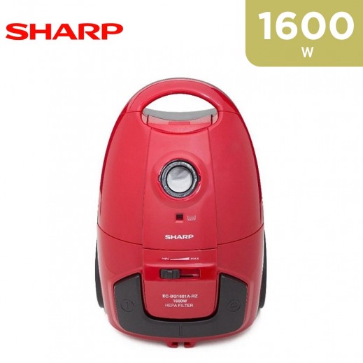 Sharp 1600W Vacuum Cleaner - Red