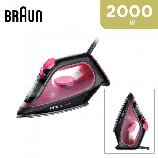 Braun 2000W Non-Stick Steam Iron - delivered by Taw9eel Fast