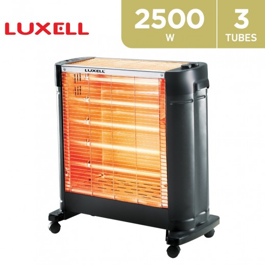 Luxell 2500W 3 Tubes Quartz Heater