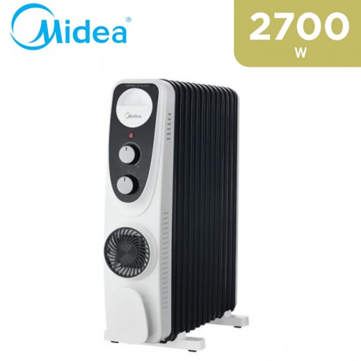Midea 2700W 11 Fins Oil Heater
