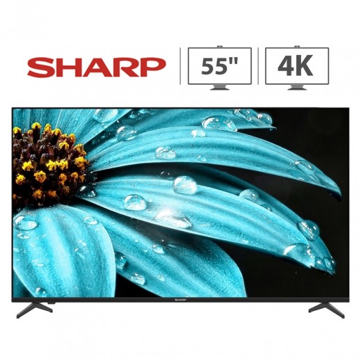 Sharp 55" UHD 4K Google Smart TV 4T-C55FJ1NX - delivered by  AL-YOUSIFI within 3 working days