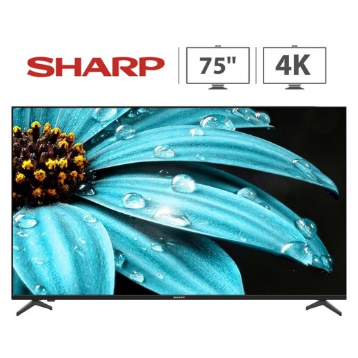 Sharp 75" UHD 4K Google Smart TV 4T-C75FJ1NX - delivered by  AL-YOUSIFI within 3 working days