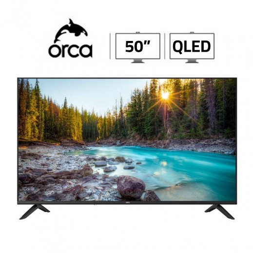 Orca 50" QLED UHD 4K Android Smart TV - delivered by  AL-YOUSIFI within 3 working days