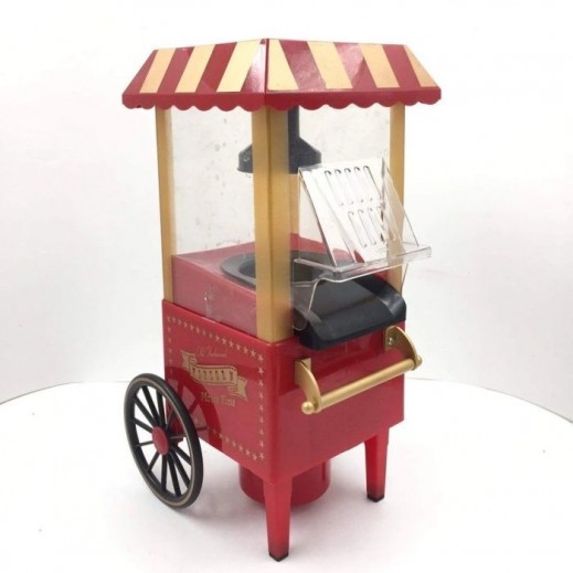 NHE Mini Hot Air Popcorn Maker Machine 1200W Kitchen Appliance
