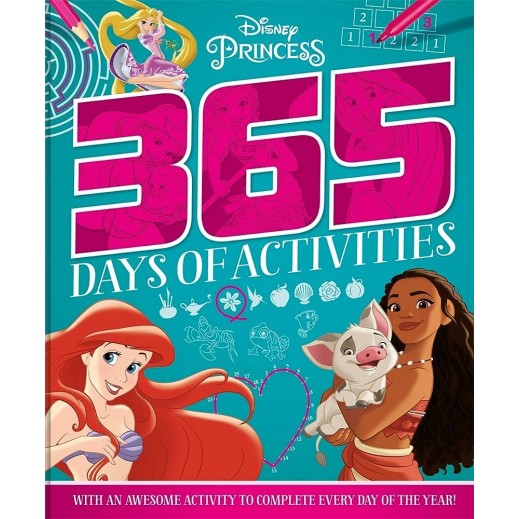 Disney Princess: 365 Puzzles & Activities