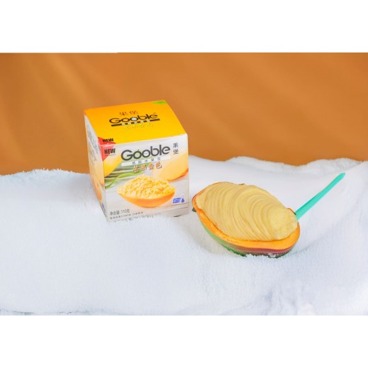 Buy Gooble Ice Cream Sherbet Mango 110 g | توصيل Taw9eel.com