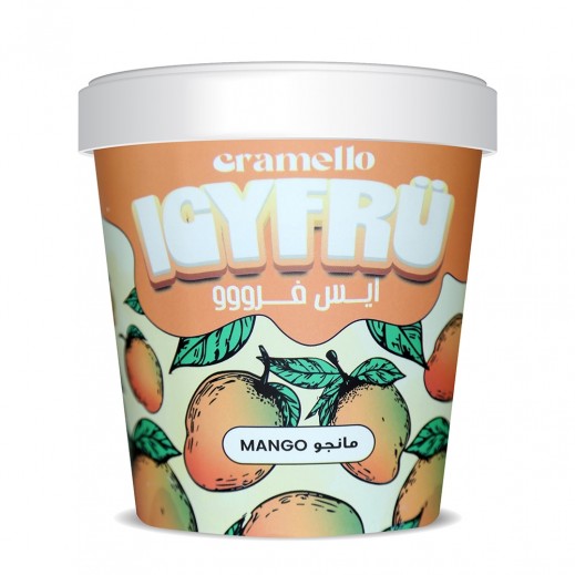 Cramello Frozen Ice Fru Mango Ice Cream 170 g - delivered by Taw9eel Fast