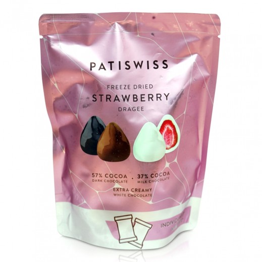 Patiswiss Milk & Dark & White Chocolate Icey Mix 150g