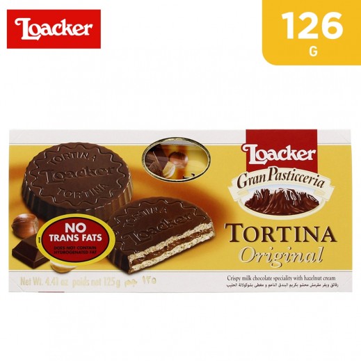 Loacker Tortina Original Chocolate Biscuit 126 g - delivered by Taw9eel Fast