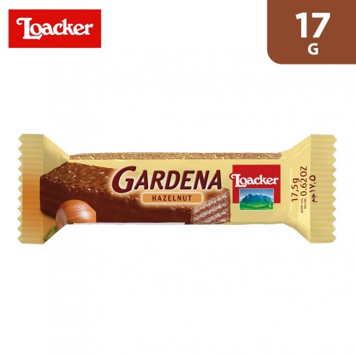 Loacker Gardena Hazelnut Wafer 17 g - delivered by Taw9eel Fast