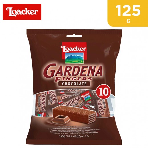 Loacker Gardena Chocolate Fingers Wafer 125 g - delivered by Taw9eel Fast