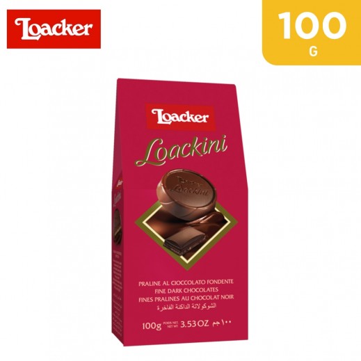 Loacker Loackini Dark Chocolates - 100 g - delivered by Taw9eel Fast