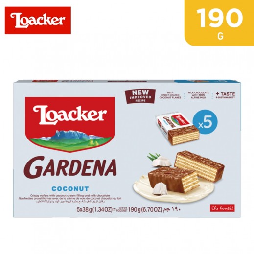 Loacker Gardena Coconut Wafer - 190 g - delivered by Taw9eel Fast