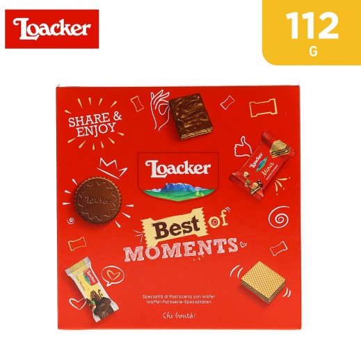 Loacker Best Of Moments Wafer 112 g