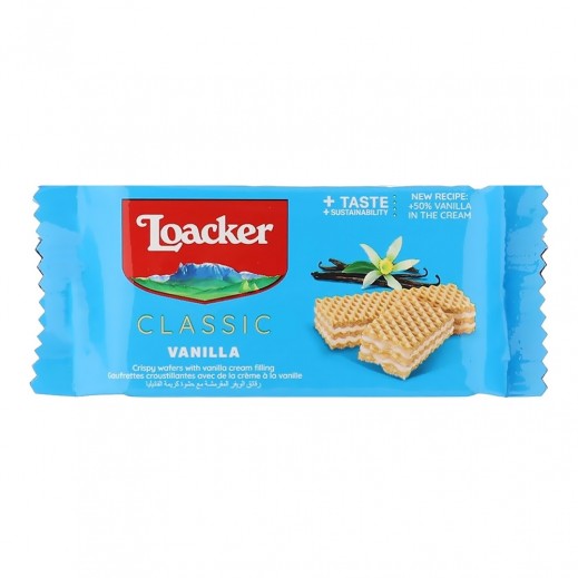 Loacker Classic Vanilla Wafer 30 g - delivered by Taw9eel Fast
